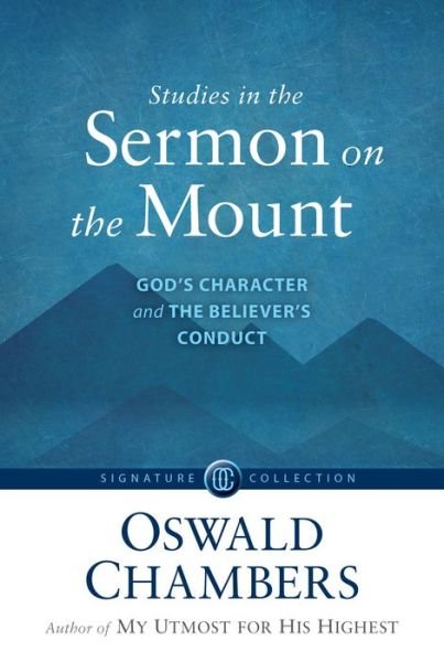 Cover for Oswald Chambers · Studies in the Sermon on the Mount (Taschenbuch) (2020)