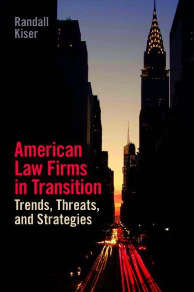 Cover for Randall Kiser · American Law Firms (Paperback Book) (2019)