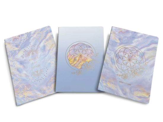 Cover for Insight Editions · Meditation Sewn Notebook Collection (Set of 3) - Inner World (Paperback Book) (2022)