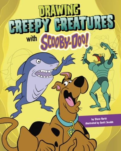 Cover for Steve Korté · Drawing Creepy Creatures with Scooby-Doo! (Hardcover Book) (2022)