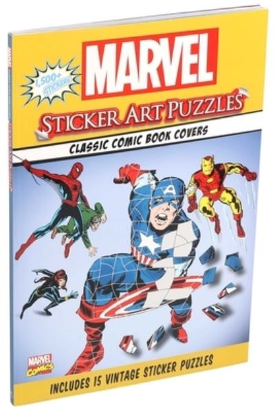 Marvel Sticker Art Puzzles - Steve Behling - Books - Thunder Bay Press - 9781684128853 - March 10, 2020