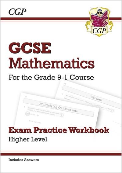 Cover for CGP Books · GCSE Maths Exam Practice Workbook: Higher - includes Video Solutions and Answers - CGP GCSE Maths (Paperback Book) (2022)