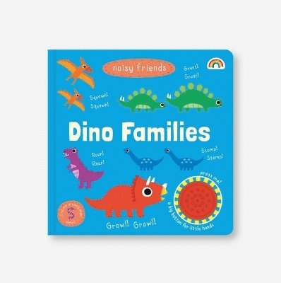 Cover for Noisy friends - Dino families - Noisy friends (Tavlebog) (2025)