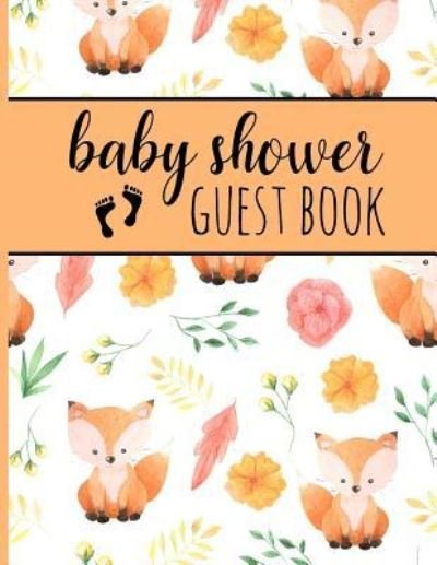 Cover for Hj Designs · Baby Shower Guest Book (Paperback Book) (2018)