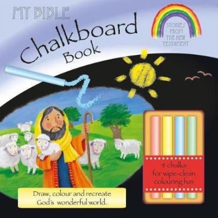 Cover for Su Box · My Bible Chalkboard Book: Stories from the New Testament (Incl. Chalk) (Kartonbuch) (2017)