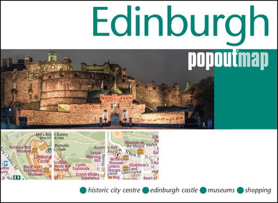 Cover for Popout Map · Popout Maps: Edinburgh (Gebundenes Buch) (2019)