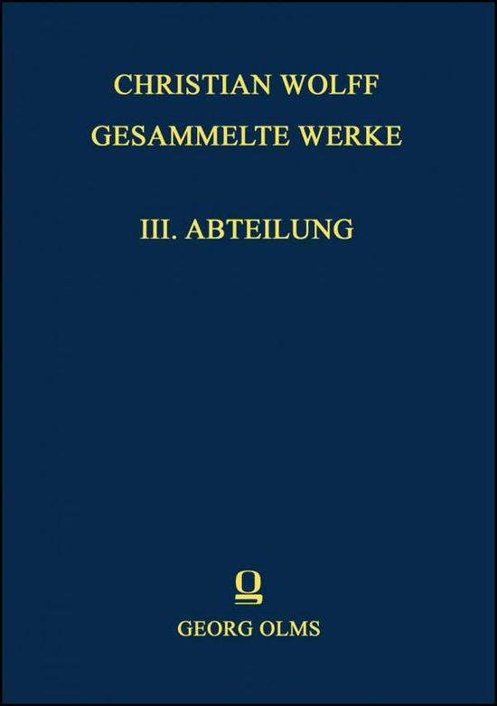 Cover for Meier · Gedancken von dem Einfluße der gö (Book) (2020)