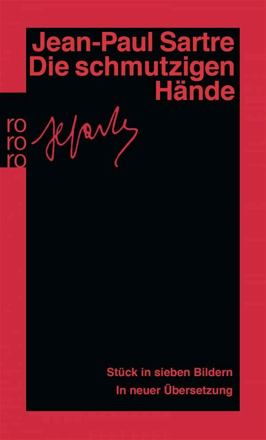 Cover for Jean-paul Sartre · Roro Tb.12485 Sartre.schmutzigen Hände (Bok)