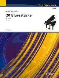 Cover for Wunsch · 20 Bluesstücke für Klavier (Book)