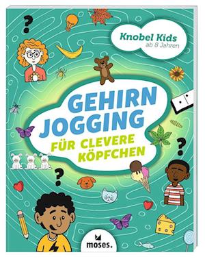 Knobel-Kids - Gehirnjogging für clevere Köpfchen - Amanda Lott - Książki - moses Verlag - 9783964552853 - 5 lipca 2023