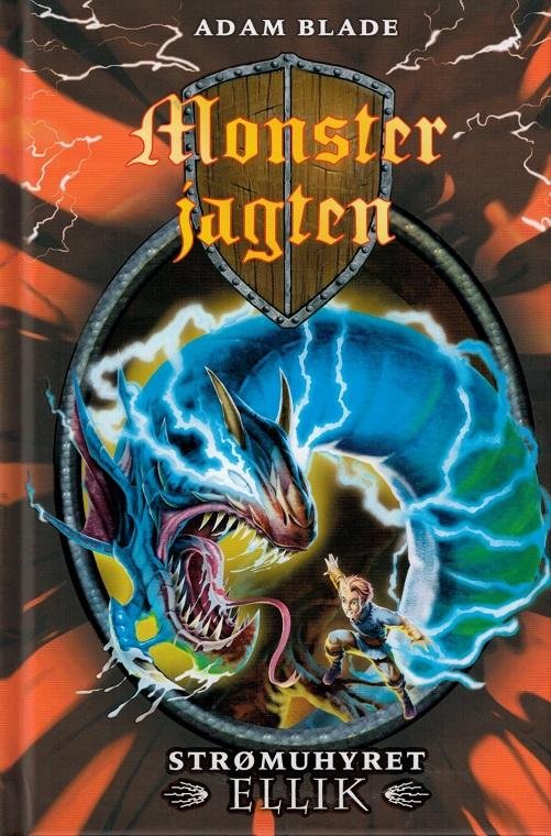 Cover for Adam Blade · Monsterjagten: Monsterjagten 41: Strømuhyret Ellik (Gebundesens Buch) (2017)