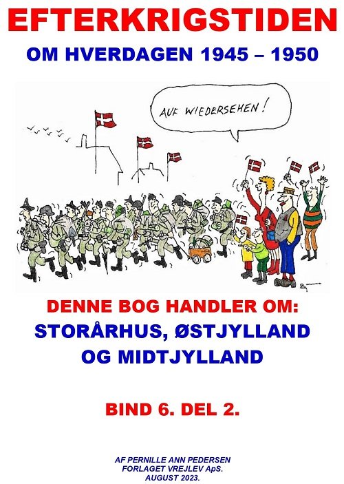 Cover for Pernille Ann Pedersen · Efterkrigstiden Om Hverdagen 1945-1950 (Gebundenes Buch) [1. Ausgabe] (2023)