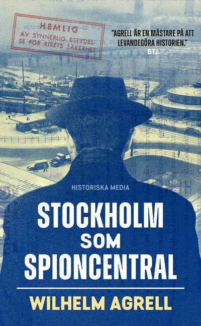 Cover for Wilhelm Agrell · Stockholm som spioncentral (Paperback Book) (2022)
