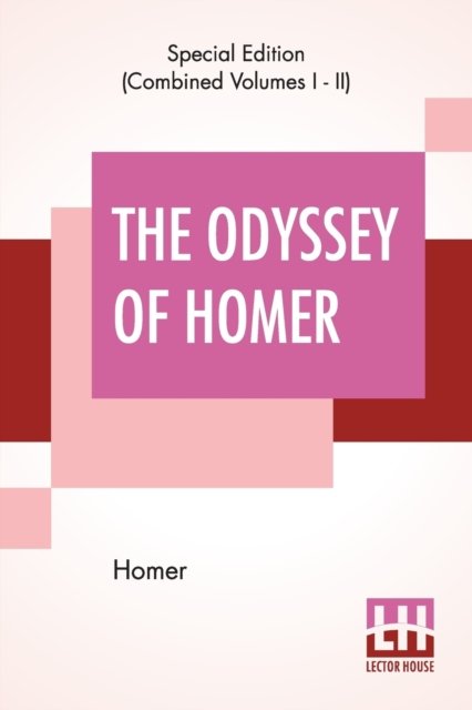 Cover for Homer · The Odyssey Of Homer (Complete) (Taschenbuch) (2019)