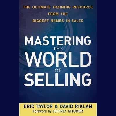 Cover for Eric Taylor · Mastering the World of Selling (CD) (2020)