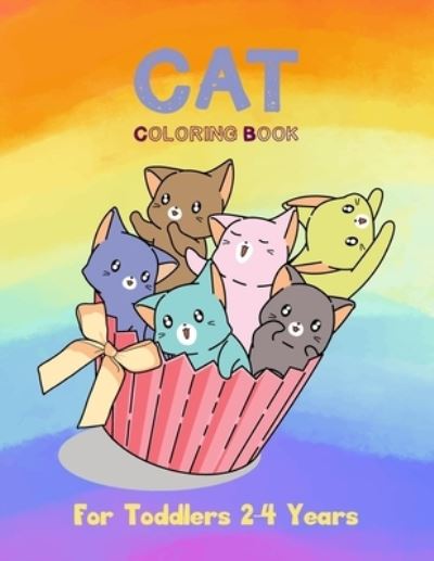 Cover for David Brown · Cat Coloring Book for Toddlers 2-4 Years (Paperback Book) (2021)