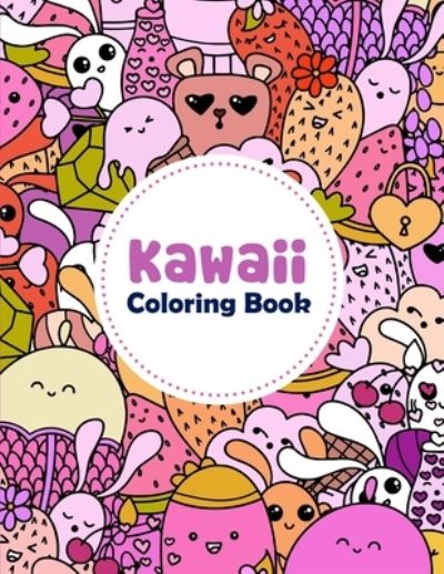 Cover for Marcelo Nicolas · Kawaii Coloring Book (Paperback Book) (2020)