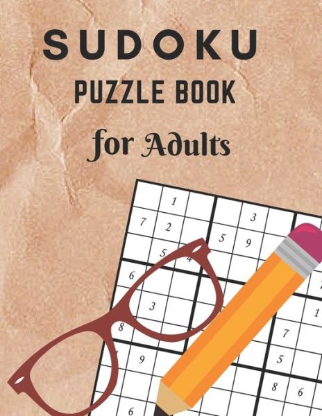 Cover for Aymane Jml · Sudoku Puzzle Book For Adults (Paperback Book) (2021)