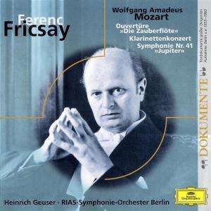 Cover for Fricsay Ferenc · Mozart: Sinfonie 41/klarinettenkonzert Kv 622/+ (CD)