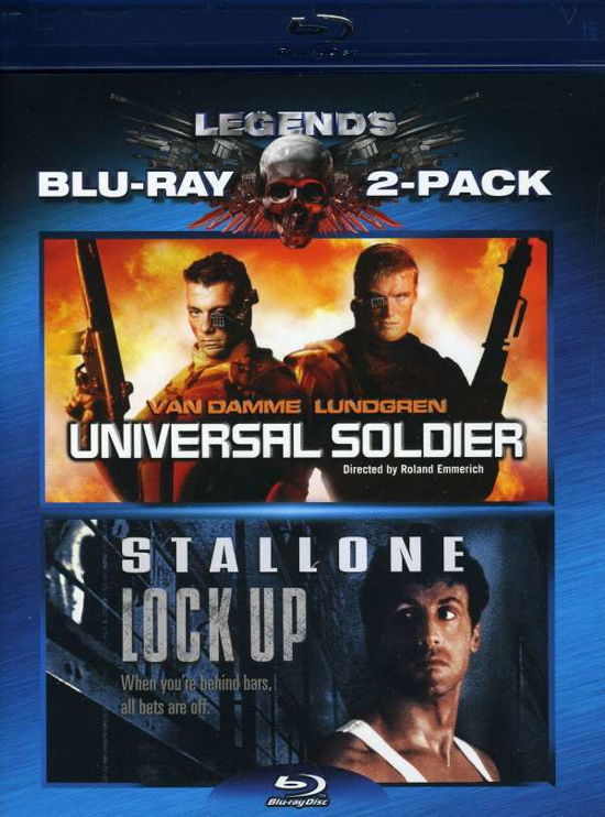 Cover for Universal Soldier &amp; Lock Up (Blu-ray) (2010)