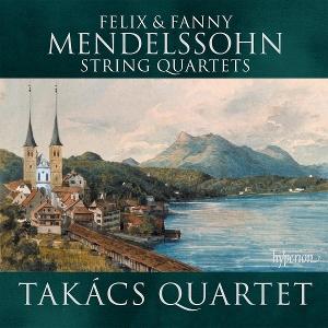 Cover for Takacs Quartet · Felix &amp; Fanny Mendelssohn: String Quartets (LP) (2025)