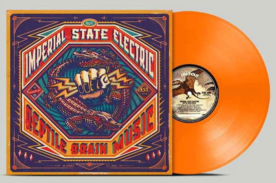 Cover for Imperial State Electric · Reptile Brain Music (Black Friday) (Orange Vinyl) (LP) (2023)