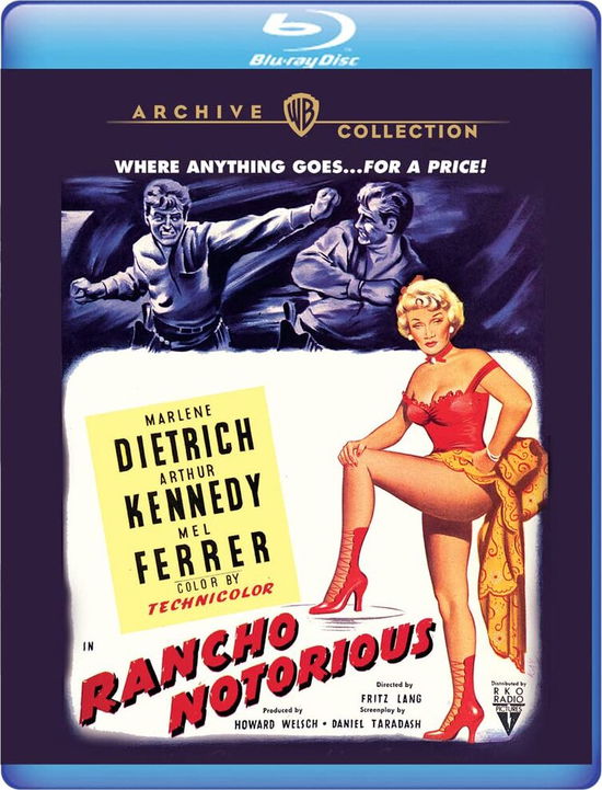 Cover for Rancho Notorious (1952) (Blu-ray) (2023)