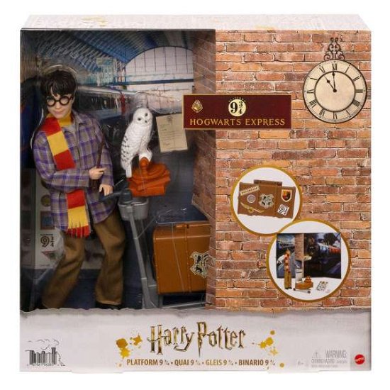 Harry Potter Playset mit Puppe Gleis 9 3/4 - Mattel - Fanituote - Mattel - 0887961963854 - tiistai 13. kesäkuuta 2023