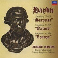 Cover for Josef Krips · Haydn: Symphonies Nos. 92. 94. 104 (CD) [Japan Import edition] (2007)
