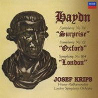 Haydn: Symphonies Nos. 92. 94. 104 - Josef Krips - Muzyka - UNIVERSAL MUSIC CLASSICAL - 4988005469854 - 23 maja 2007