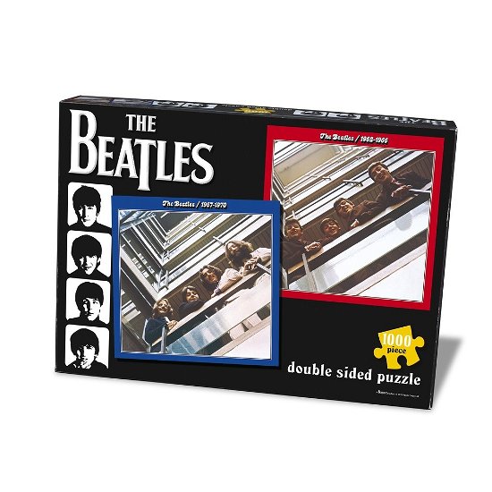 Red & Blue 1000 Piece - The Beatles - Brettspill - PAUL LAMOND - 5012822047854 - 21. oktober 2019
