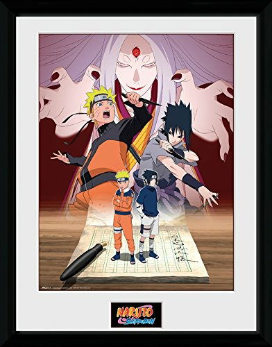 Naruto Shippuden - Naruto & Sasuke (Stampa In Cornice 30x40cm) - Naruto Shippuden - Musique -  - 5028486358854 - 