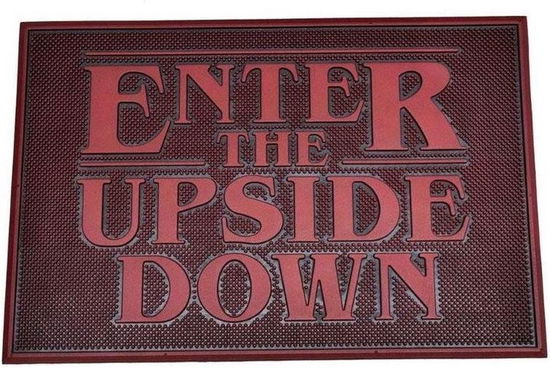 Cover for Stranger Things · Stranger Things - Upside Down (Rubber Doormat) (Fußabtreter) (2020)