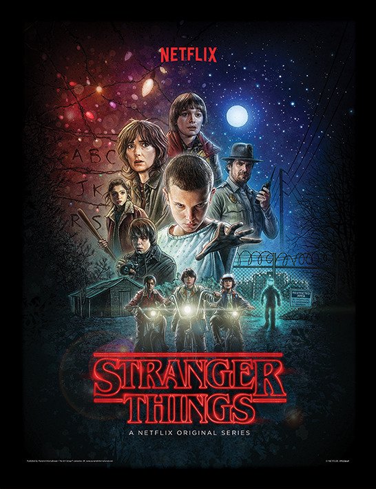 Cover for Stranger Things · STRANGER THINGS  One Sheet  Framed Print 30x40cm (Tilbehør) (2020)