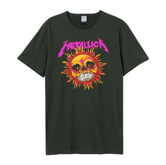 Metallica - Neon Sun Tour Amplified Vintage Charcoal X Large T Shirt - Metallica - Merchandise - AMPLIFIED - 5054488795854 - 1 december 2023