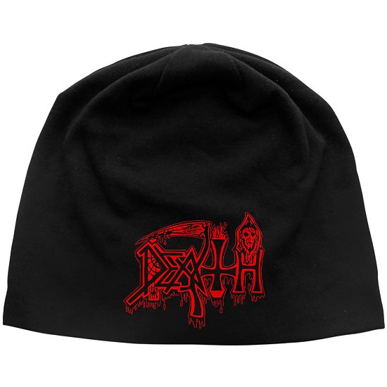 Cover for Death · Death Unisex Beanie Hat: Logo (Kläder) [Black - Unisex edition]
