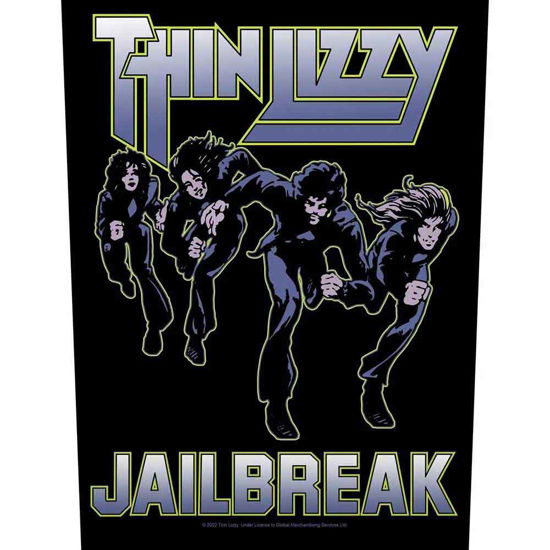 Cover for Thin Lizzy · Thin Lizzy Back Patch: Jailbreak (MERCH)