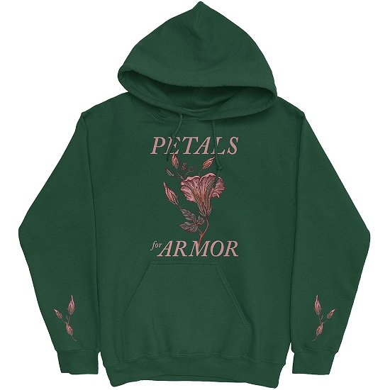 Cover for Hayley Williams · Hayley Williams Unisex Pullover Hoodie: Petals (Sleeve Print) (Hoodie) [size S] [Green - Unisex edition]
