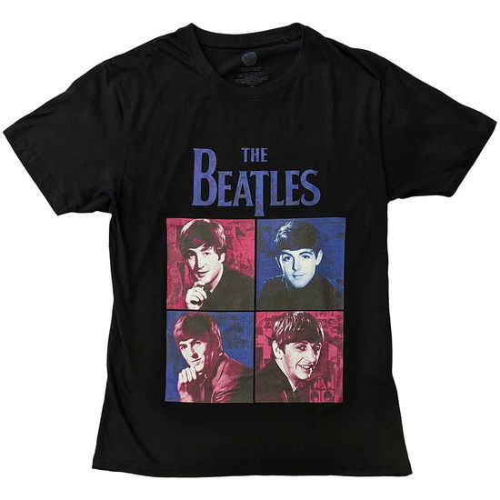 The Beatles Unisex T-Shirt: Portraits - The Beatles - Merchandise -  - 5056561081854 - April 19, 2023