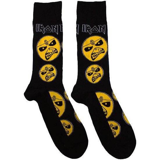 Cover for Iron Maiden · Iron Maiden Unisex Ankle Socks: Piece Of Mind (UK Size 7 - 11) (Klær) [size M]