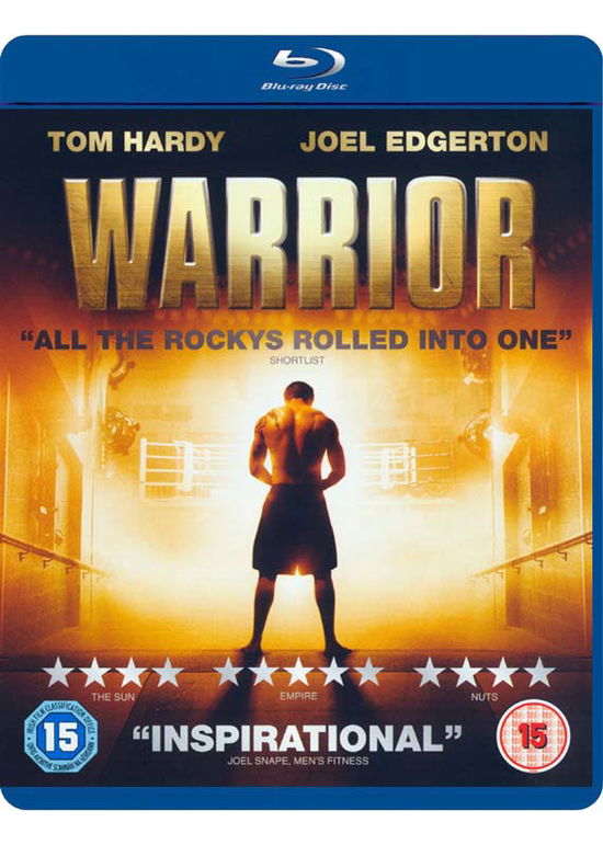 Cover for Warrior BD  Single Disc · Warrior 15 Certificate (Blu-ray) (2012)