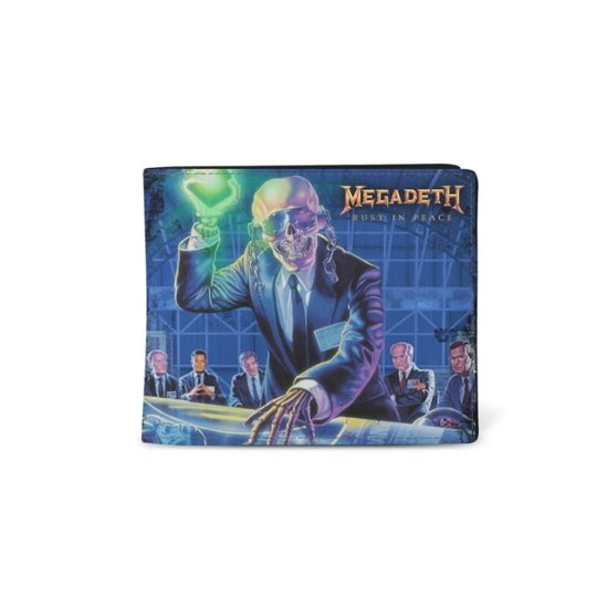 Megadeth Rust In Peace (Premium Wallet) - Megadeth - Merchandise - ROCK SAX - 5060937968854 - 12. december 2023