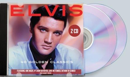 Cover for Elvis Presley · E. Presley; 40 Golden Classics (CD) (2022)