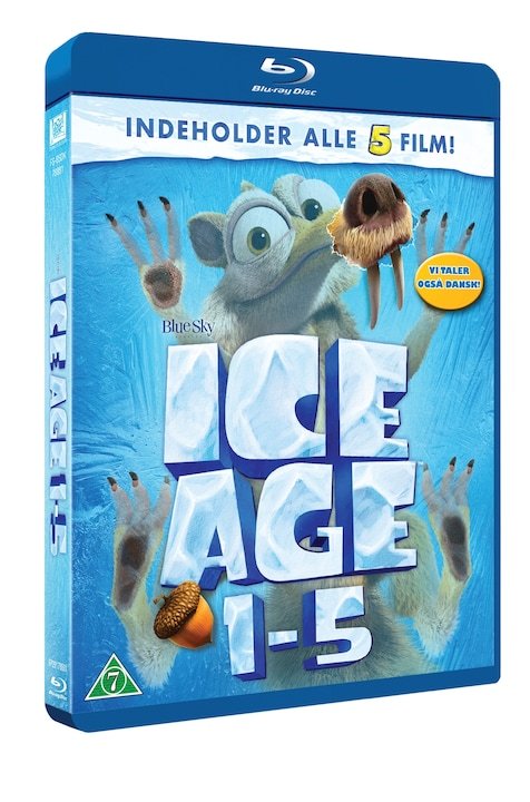Ice Age 1-5 -  - Elokuva -  - 7340112731854 - torstai 17. marraskuuta 2016