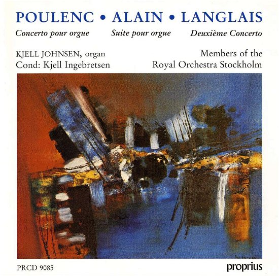 Cover for Poulenc / Alain / Ingebretsen / Royal Orch · Cto Pour Orgue (CD) (1993)