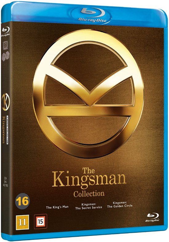 Cover for Kingsman 1-3 Collection (Blu-ray) (2022)