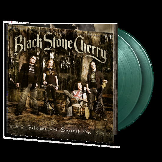 Cover for Black Stone Cherry · Folklore And Superstition (LP) [Green Coloured edition] (2024)