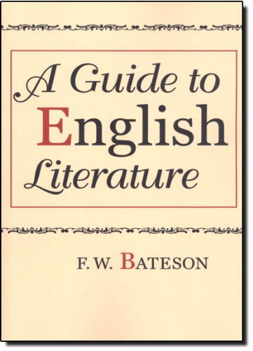 Cover for F. W. Bateson · A Guide to English Literature (Paperback Book) (2009)