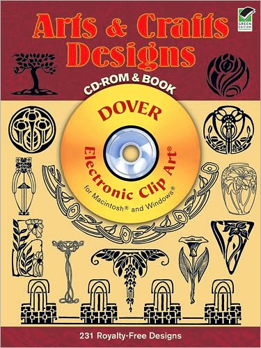 Cover for Marty Noble · Arts and Crafts Designs CD-ROM and Book - Dover Electronic Clip Art (MERCH) (2004)