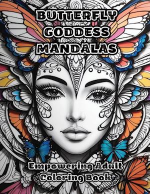 Cover for Colorzen · Butterfly Goddess Mandalas (Book) (2023)